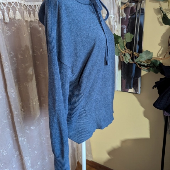 Charlie B | Blue Fringed Sweater - Picture 10 of 10